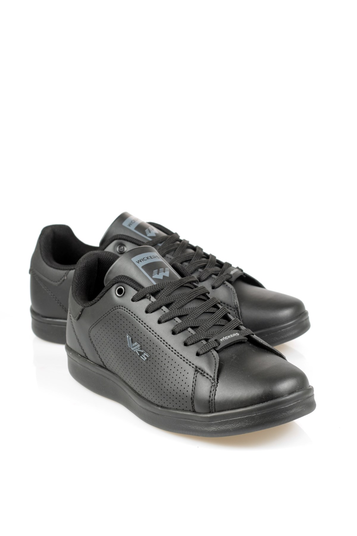 Wickers Siyah Ortopedik Sneakers Spor Ayakabı